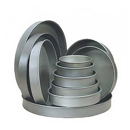 Khay Pizza Thành Thẳng American Metalcraft HC80142 35.6 cm Sâu 5.1 cm Nhôm Phủ Cứng