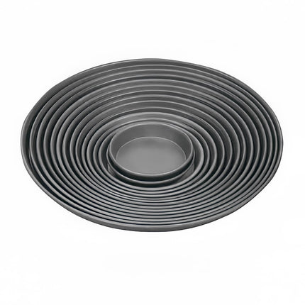 Khay Pizza Thon American Metalcraft HCDEP7 17.8 cm Sâu 2.5 cm Lớp Phủ Cứng Nhôm