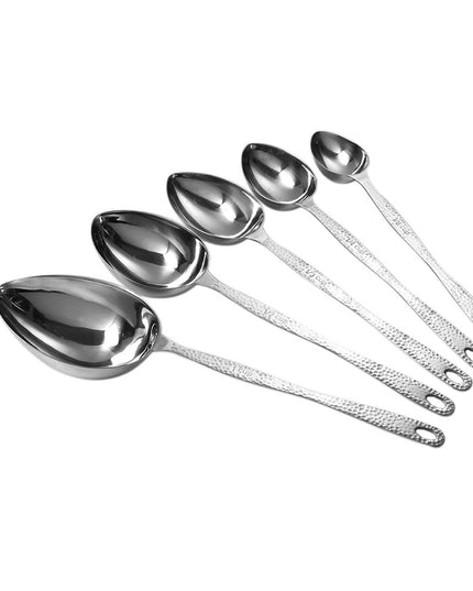 Muỗng Chia Phần Buffet American Metalcraft HMMS10 35.6 cm Thép Không Gỉ Vân Búa