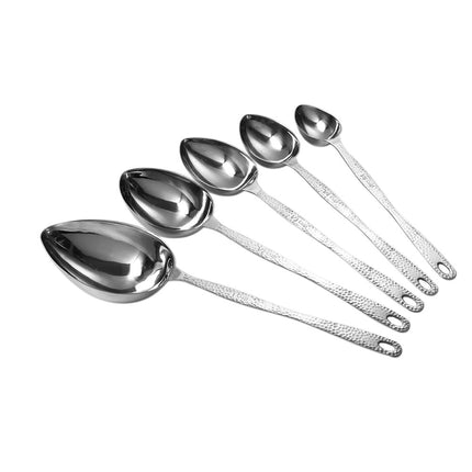 Thìa Phục Vụ Định Lượng Tiệc Buffet American Metalcraft HMMS14 30.5 cm Thép Không Gỉ Vân Búa