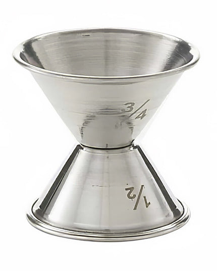 Ly Đong Đôi American Metalcraft J202 15 ml & 22 ml Thép Không Gỉ Mờ