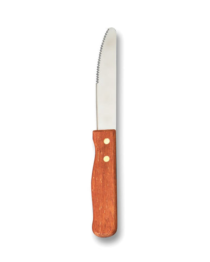 Dao Bít Tết American Metalcraft KNF3 25.4 cm Đầu Tròn Tay Cầm Gỗ Cứng