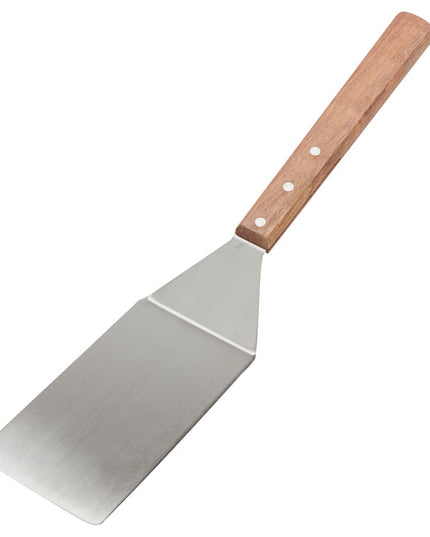Xẻng Lật Lệch American Metalcraft LT198 50.8 cm Lưỡi Cạnh Bo Tròn 10.2x20.3 cm Gỗ/Thép Không Gỉ
