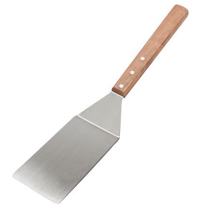 Xẻng Lật Lệch American Metalcraft LT198 50.8 cm Lưỡi Cạnh Bo Tròn 10.2x20.3 cm Gỗ/Thép Không Gỉ