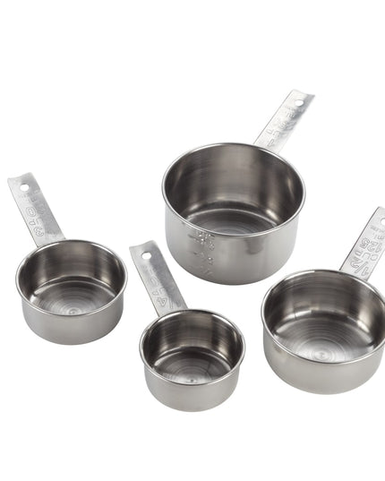 Bộ Cốc Đong American Metalcraft MCL4 237 ml Tay Cầm Phẳng Thép Không Gỉ