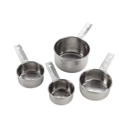 Bộ Cốc Đong American Metalcraft MCL4 237 ml Tay Cầm Phẳng Thép Không Gỉ