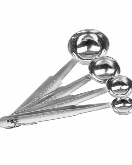 Bộ 4 Thìa Đong American Metalcraft MSSR74 Dạng Muỗng Tròn Thép Không Gỉ