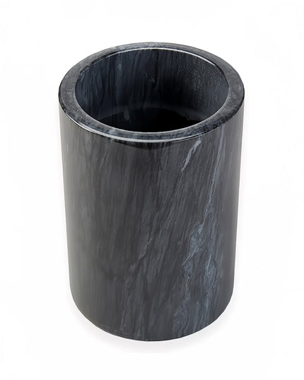Xô Ướp Rượu Vang American Metalcraft MWC59BLACK 17.8 cm Đá Cẩm Thạch, Đen