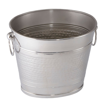 Xô Đựng Rượu Vang American Metalcraft O2BWB 22.9 cm Thép Không Gỉ, Hoàn Thiện Búa Đập
