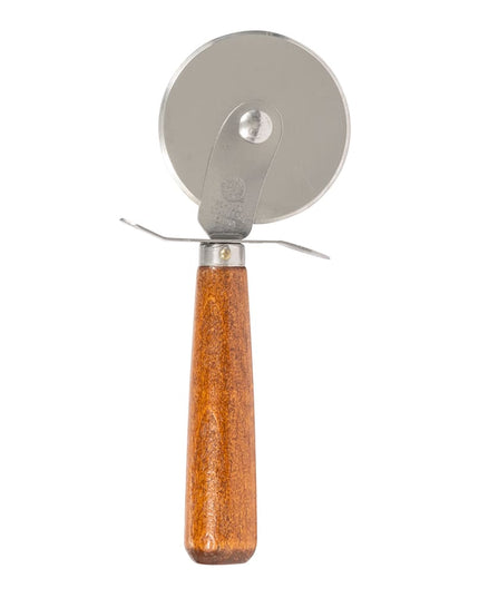 Dao Cắt Pizza American Metalcraft PC7250 6.4 cm Tay Cầm Gỗ Thép Không Gỉ