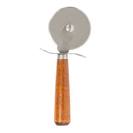 Dao Cắt Pizza American Metalcraft PC7250 6.4 cm Tay Cầm Gỗ Thép Không Gỉ