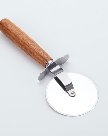 Dao Cắt Pizza American Metalcraft PCA3 8.9 cm Tay Cầm Gỗ Acacia Thép Không Gỉ
