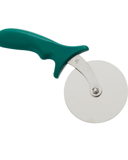 Dao Cắt Pizza American Metalcraft PIZG3 10.2cm Tay Cầm Nhựa Xanh Thép Không Gỉ