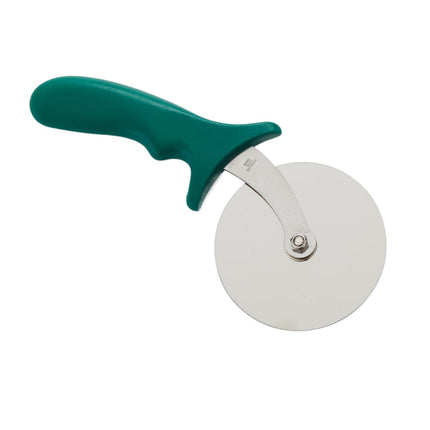 Dao Cắt Pizza American Metalcraft PIZG3 10.2cm Tay Cầm Nhựa Xanh Thép Không Gỉ