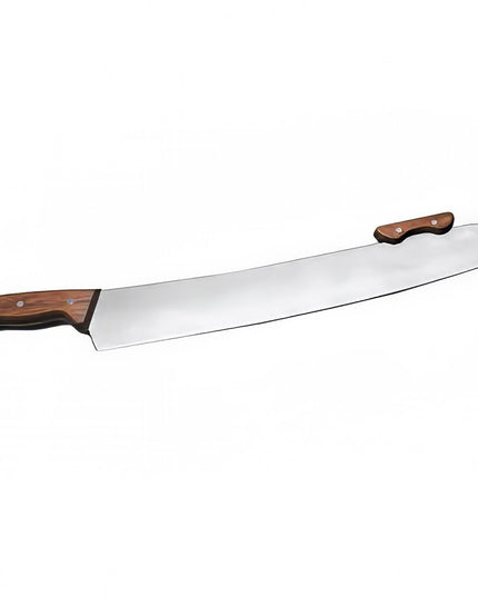 Dao Pizza American Metalcraft PWK19 45.7 cm Cán Gỗ, Thép Không Gỉ