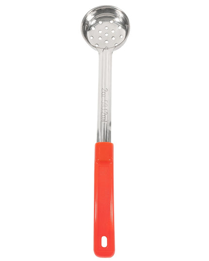 Muỗng Định Lượng Có Lỗ Kiểu Vá American Metalcraft SPNP2 59 ml 6.4 cm Tay Cầm Chống Trượt Đỏ