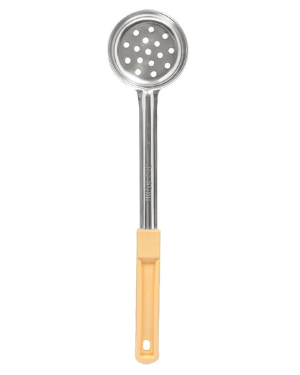 Muỗng Định Lượng Có Lỗ Kiểu Vá American Metalcraft SPNP3 89 ml 7.6 cm Tay Cầm Chống Trượt Be