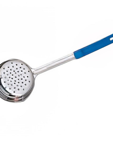 Muỗng Định Lượng Có Lỗ Kiểu Vá American Metalcraft SPNP8 237 ml 10.2 cm Tay Cầm Chống Trượt Xanh Dương