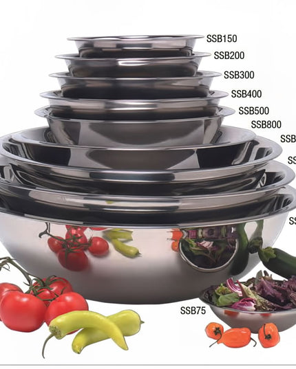 Tô Trộn American Metalcraft SSB300 24.1 cm 2.8 l Thép Không Gỉ