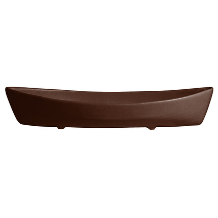 Thuyền phục vụ sâu nhôm phủ resin G.E.T. Bugambilia BT031-MOD-MC 6,5 lít bề mặt MOD nhẵn màu mocha