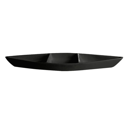 Thuyền sâu nhôm phủ nhựa vân sần có vách ngăn G.E.T. Bugambilia BT319BB màu đen 6,5 lít