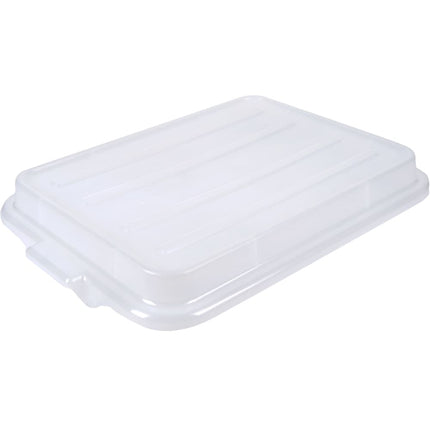 Vollrath 1500-C13 Nắp Hộp Bảo Quản Thực Phẩm - Snap-On, 22 1/8x15 5/8x2 1/5.1 cm, Poly, Trong Suốt