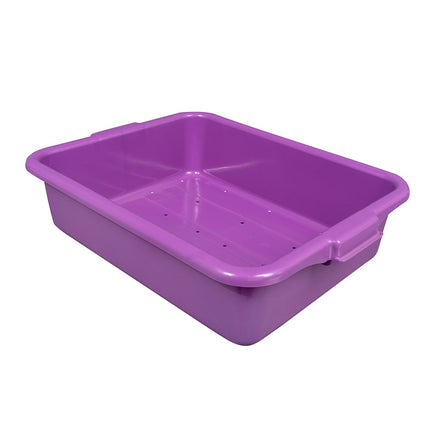 Hộp Thoát Nước Đựng Thực Phẩm Vollrath 1511-C80 - 50.8 cm x 38.1 cm x 12.7 cm, Nhựa, Tím