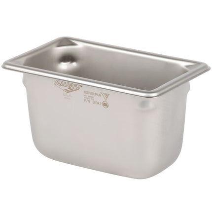 Khay Hấp Vollrath 30942 Super Pan V® Ninth Size Thép Không Gỉ