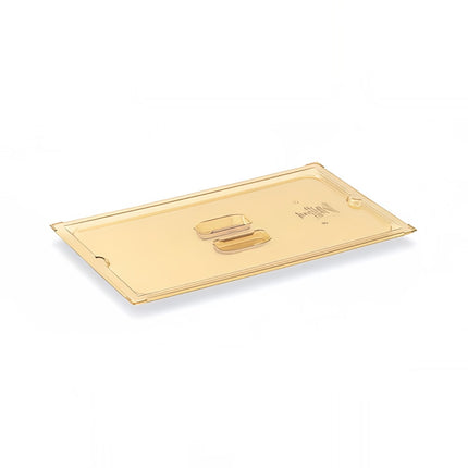 Vollrath 33400 Nắp Khay Thực Phẩm Chịu Nhiệt Cao Kích Thước 1/4 Không Lỗ - Màu Hổ Phách