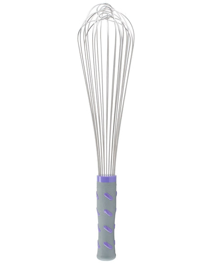 Phới Đánh Trứng Piano Vollrath 47004 35.6 cm Tay Cầm Nylon Tím Thép Không Gỉ