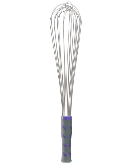 Phới Đánh Trứng Piano Vollrath 47005 40.6 cm Tay Cầm Nylon Tím Thép Không Gỉ