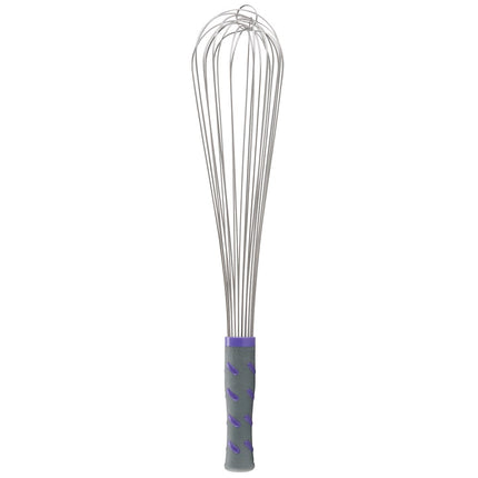Phới Đánh Trứng Piano Vollrath 47005 40.6 cm Tay Cầm Nylon Tím Thép Không Gỉ