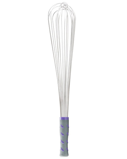 Phới Đánh Trứng Piano Vollrath 47006 45.7 cm Tay Cầm Nylon Tím Thép Không Gỉ
