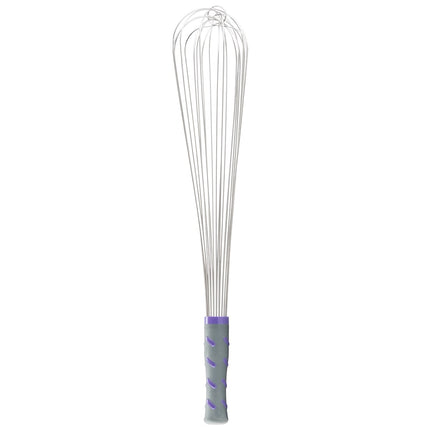 Phới Đánh Trứng Piano Vollrath 47006 45.7 cm Tay Cầm Nylon Tím Thép Không Gỉ