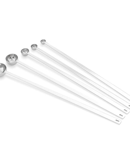 Bộ Thìa Đo Lường Cán Dài Vollrath 47031.25 Tsp - 2 Tbsp Thép Không Gỉ