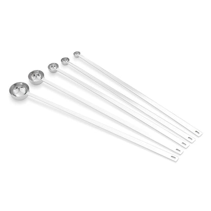Bộ Thìa Đo Lường Cán Dài Vollrath 47031.25 Tsp - 2 Tbsp Thép Không Gỉ