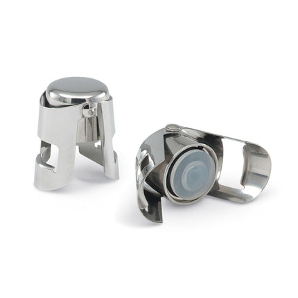 Nút Chặn Champagne Vollrath 47603 Kiểu Cánh Bướm Thép Không Gỉ Hoàn Thiện Gương