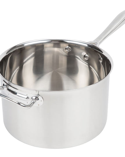 Nồi Quáy Vollrath 47743 Intrigue Thép Không Gỉ 6.6l Tay Kim Loại Rỗng - Dùng Bếp Từ