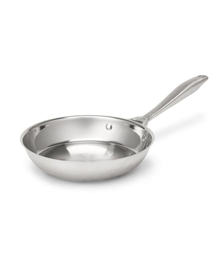 Chảo Rán Thép Không Gỉ Vollrath Intrigue 47750 19.7 cm Tay Cầm Kim Loại Rỗng - Dùng Cho Bếp Từ