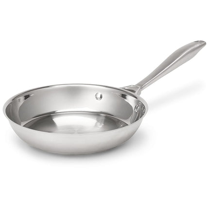 Chảo Rán Thép Không Gỉ Vollrath 47751 Intrigue® 23.8 cm Tay Cầm Kim Loại Rỗng - Dùng Cho Bếp Từ