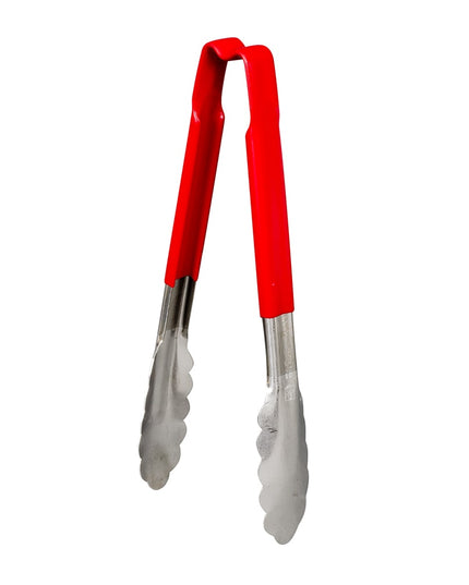 Kẹp Gắp Đa Năng Vollrath 4780940 Thép Không Gỉ 24.1 cm, Đỏ