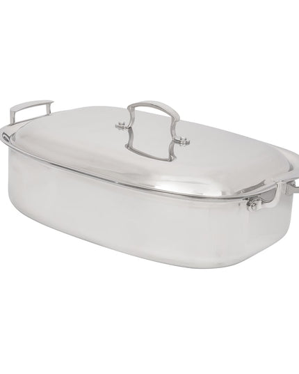 Nồi Nướng Vollrath 49431 Miramar 6.6 lít Thép Không Gỉ Dùng Cho Bếp Từ