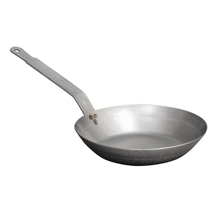 Chảo Rán Thép Carbon Vollrath 58900 21.6 cm Tay Cầm Kim Loại - Dùng Cho Bếp Từ