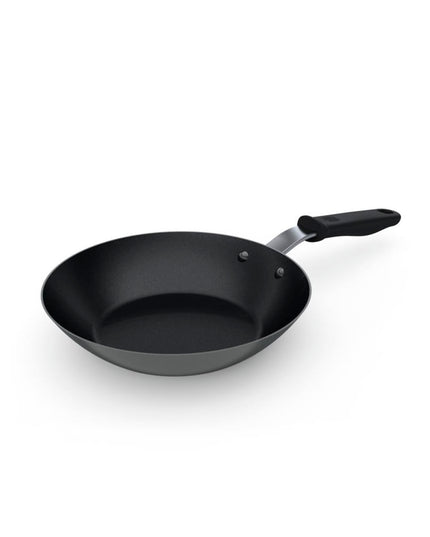 Chảo Rán Thép Carbon Chống Dính Vollrath 592311 28 cm Tay Silicone Rỗng - Dùng Cho Bếp Từ