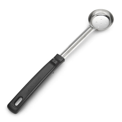 Thìa Múc Có Lỗ Vollrath 61145 30 ml Tay Cầm Nhựa Poly Đen Thép Không Gỉ