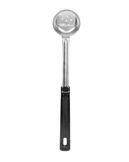 Muỗng Múc Có Lỗ Vollrath 61155 59 ml Tay Cầm Nhựa Đen Thép Không Gỉ