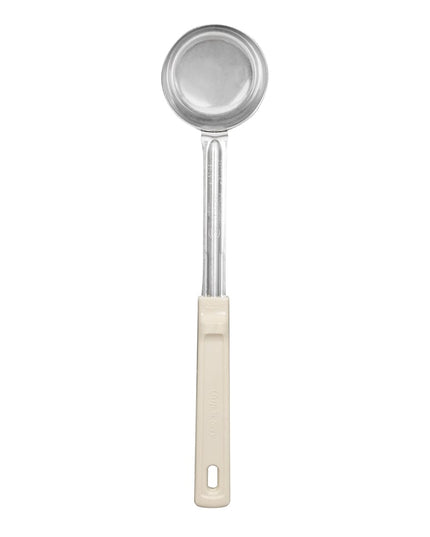 Muỗng Chia Phần Đặc Vollrath 62167 89 ml Tay Cầm Poly Màu Ngà Thép Không Gỉ