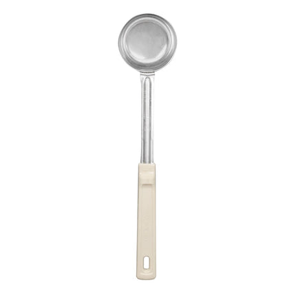 Muỗng Chia Phần Đặc Vollrath 62167 89 ml Tay Cầm Poly Màu Ngà Thép Không Gỉ