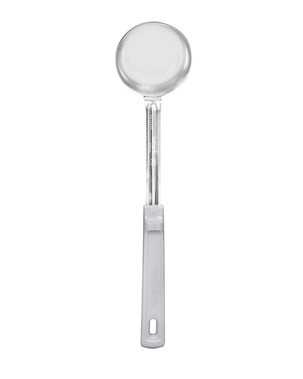 Thìa Đặc Vollrath 62172 118 ml Tay Cầm Nhựa Poly Xám Thép Không Gỉ