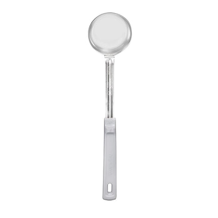 Thìa Đặc Vollrath 62172 118 ml Tay Cầm Nhựa Poly Xám Thép Không Gỉ